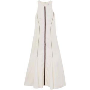REISS INAYA Craft Stitch Sleeveless Midi Dress
